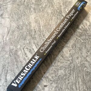 Stick on vinyl chalkboard paper